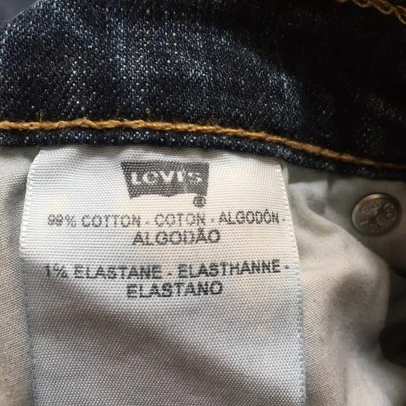 Women's Levis 529 Curvy Bootcut Blue Denim Jeans - SZ 6S - Picture 4 of 4